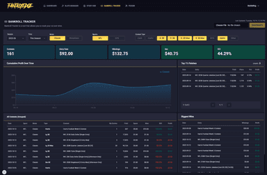 Bankroll Tracker